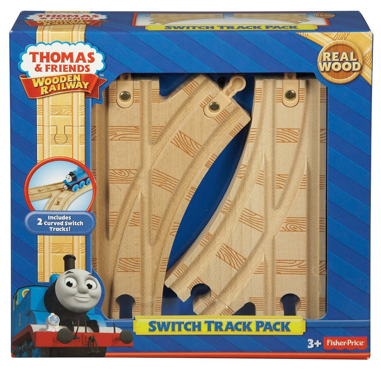 8 Way Switching Track New Wooden Train Railway Track 1PC For Thomas & Friend 