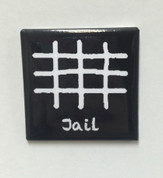 Hobo Symbol Magnet: "Jail"
