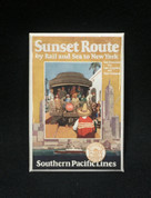 Southern Pacific Lines "Sunset Route" Magnet