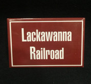 Lackawanna Railroad Magnet