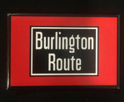 Burlington Route Magnet