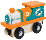 NFL Miami Dolphins Wooden Train