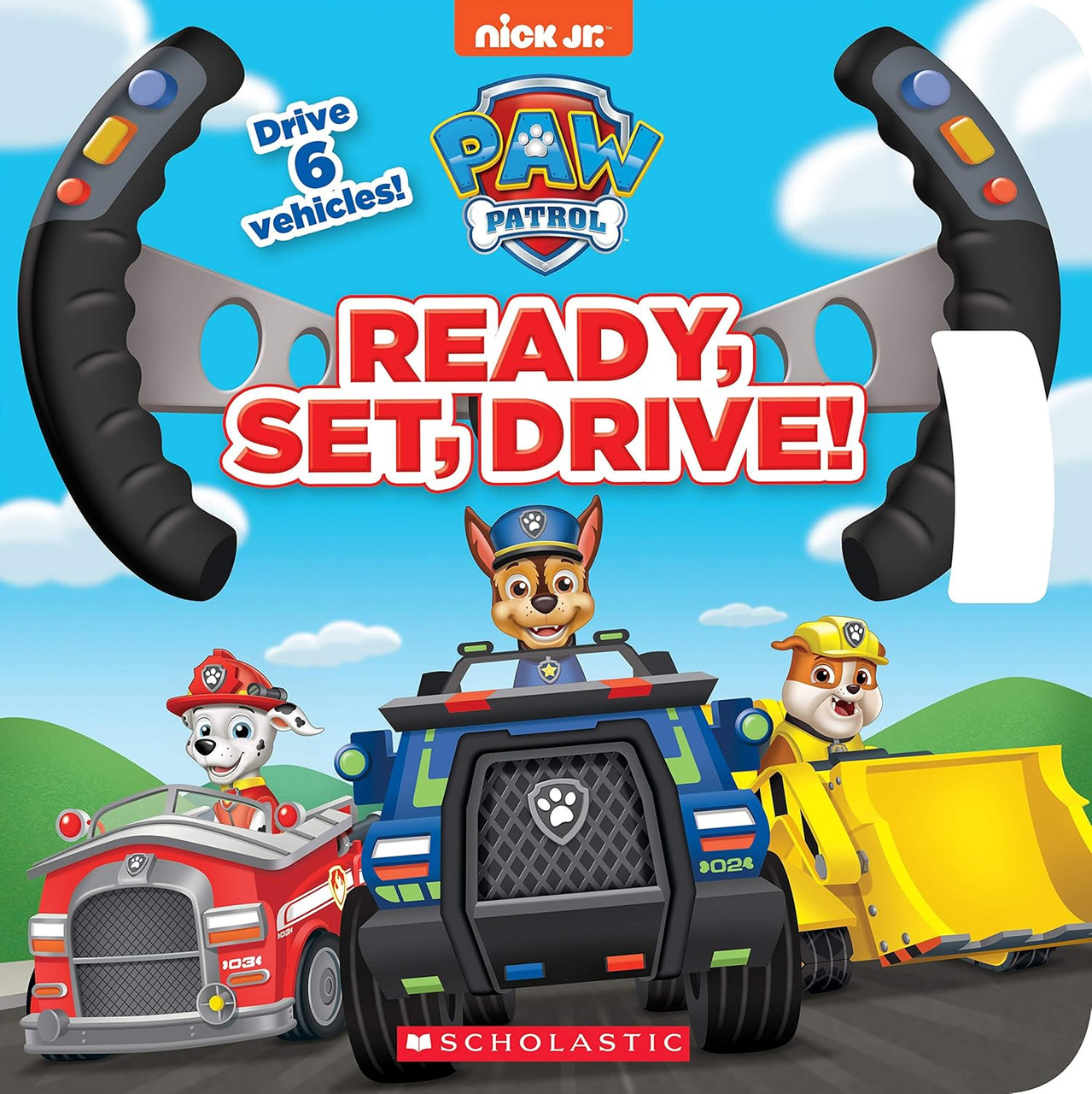 Paw Patrol. Ready, Set, Drive (Board Book) - National Railroad Museum