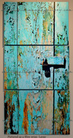 Tortola Door Triptych pictured as a slim wrap