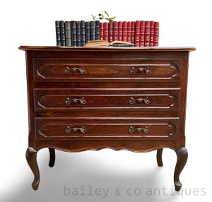 Vintage French Louis Style Chest of Drawers - B064