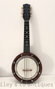 Antique Mandolin Banjo - Banjolin “The HB Star” Musical Instrument - Mandolin