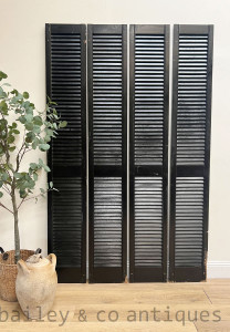 Antique or Vintage French House Shutters (Four) - shutter2 