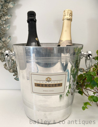 A Vintage French “Mercier” large Champagne Wine Bucket 2 Bottle - E503