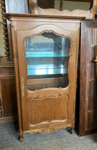 Antique French Bookcase Vitrine  - D051