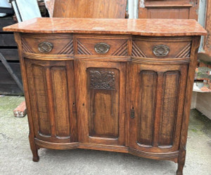 Antique French Buffet Sideboard - G045