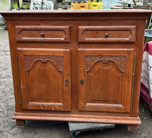 Antique French Buffet Sideboard - G044
