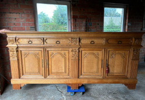Antique French Buffet Sideboard - G035