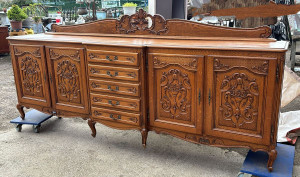 Antique French Buffet Sideboard - G026