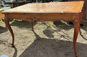 Antique French Louis Style Extension Dining Table - G027