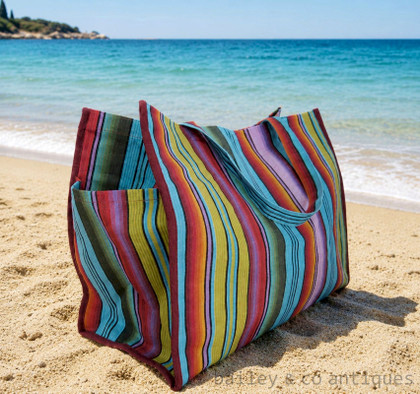 A Large Beach Shopping Bag Craft Studio Madagascar - MadToteBag