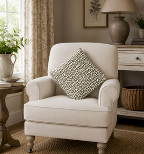 Cushion Cover Quality Heavy 100% Cotton with Zip 40cm x 40cm - Hamp40
