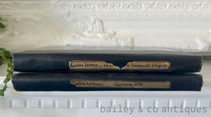 A Pair of Antique French Gaston Leroux Illustrated Novels – 1929 Editions - FB15
