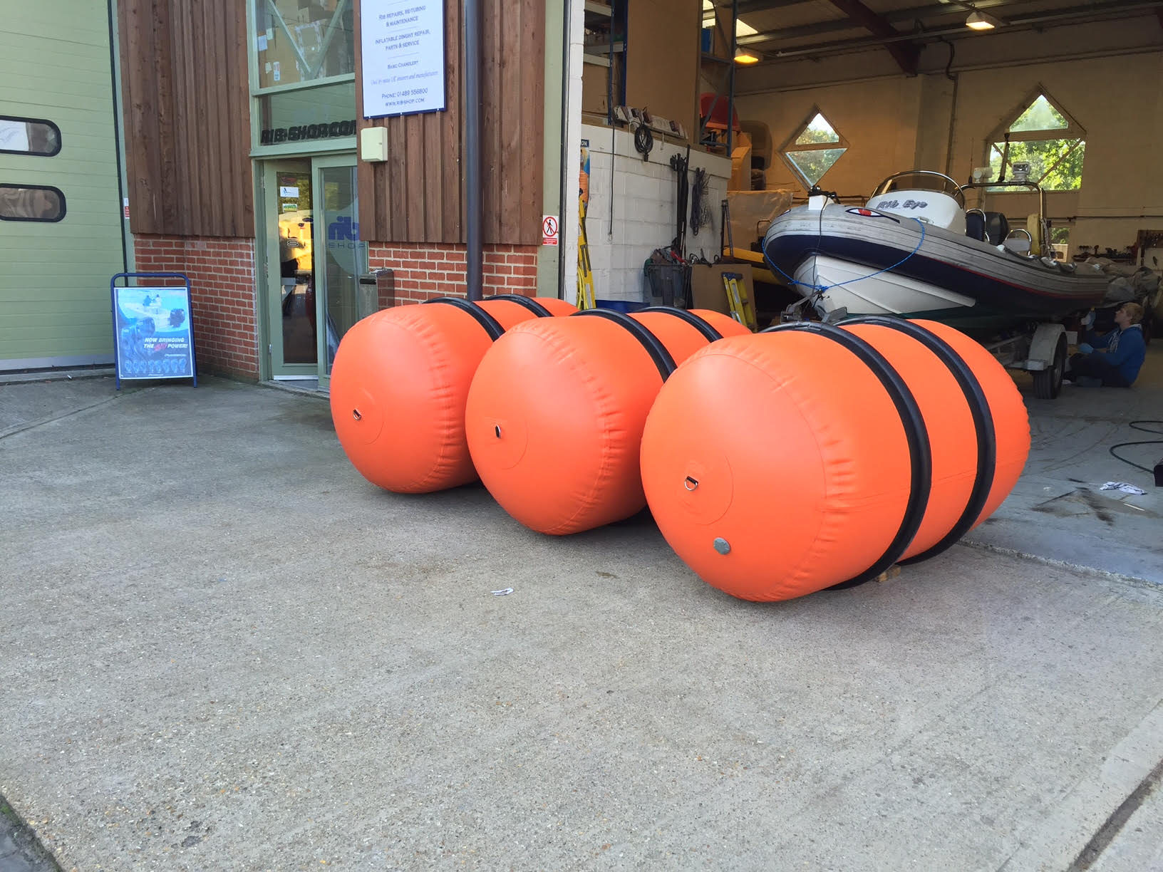 Inflatable fenders Rib Shop Ltd