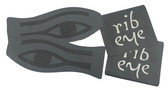 Ribeye Logo Set Black & Anthracite Grey
