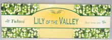 Tulasi Lilly of the Valley Incense sticks 4 X 8 STICK PACKS + 1 FREE INCENSE HOLDER