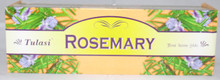 Tulasi Rosemary Incense sticks 4 X 8 STICK PACKS + 1 FREE INCENSE HOLDER