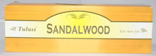 Tulasi Sandalwood Incense sticks 4 X 8 STICK PACKS + 1 FREE INCENSE HOLDER