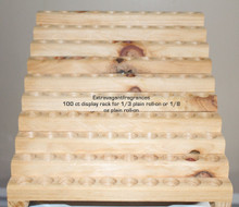 100 ct body oil display rack for 1/3 plain or 1/8 plain roll-ons