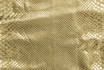 Python Skin Long FC Metallic Gold