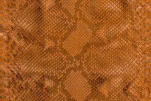 Python Skin Reticulated FC Natural Sheer Copper