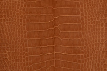 Alligator Skin Belly Suede Cognac 30/34 cm