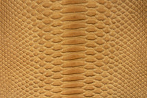 Python Skin Short-Tailed Suede Wheat