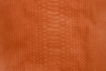 Python Skin Short-Tailed Matte Oriole Orange