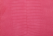 Alligator Skin Belly Rubberized Hot Pink 25/29 cm