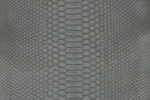 Python Skin Short-Tailed Matte Sharkskin Grey