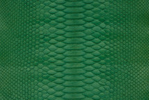 Python Skin Short-Tailed Matte Willow Green