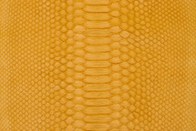 Python Skin Short-Tailed Matte Saffron