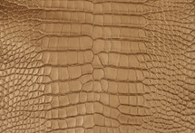 Alligator Skin Belly Pearlized Caramel 35/39 cm