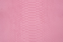 Python Skin Short-Tailed Matte Prism Pink