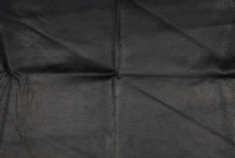 Baby Buffalo Calf Leather Smooth Black