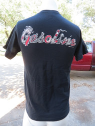 Gasoline T-shirt with Type by So Cal Surf/Lowbrow Artist, Damian 