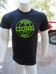 Genuine Monster Parts artwork by Kruse appears on front in all of its vibrant green glory.