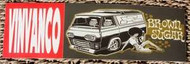 VINVANCO "BROWN SUGAR" Vintage Van Bumper Sticker