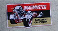 Dragmaster embroidered patch