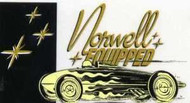 Norwell Equipped decal.
4 1/2" x 2 1/2" thick vinyl sticker with peel-off backing.