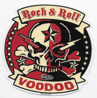 Vince Ray Rock & Roll  Voodoo Sticker