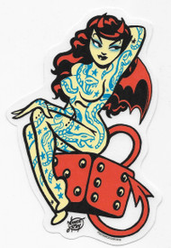 Vince Ray Lucky Tattoo Sticker