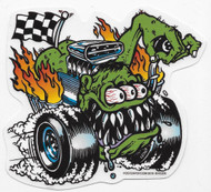    KOZIK Butt Racer Sticker