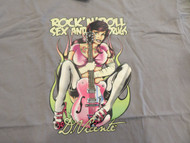 Rock 'n' Roll, Sex and Drugs Men's XL T-shirt by D. Vicente
