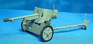 German 3.7cm PAK L/45 AT Gun w/4 Figures Preiser 16602 New 1/87 Scale Kit Unfin 