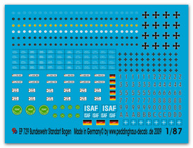 German Tank & Vehicle Markings Russian Campaign No.1 1359 HO Peddinghaus 1/87 German Tank & Vehicle Markings Russian Campaign No.1 1359 HO Peddinghaus 1/87
